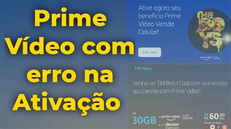 prime video inativo tim beta